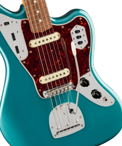 Fender Vintera, 60's Jaguar, Pau Ferro Fingerboard, Ocean Turquoise Fender Guitars