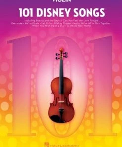 Hal Leonard Books 101 Disney Songs For Brass/Woodwind/Violin
