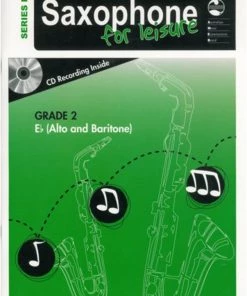 Hal Leonard AMEB SAXOPHONE FOR LEISURE GRADE 2 E FLAT BK/CD SER 1 Books