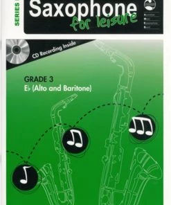 Hal Leonard AMEB SAXOPHONE FOR LEISURE GRADE 3 E FLAT BK/CD SER 1 Books