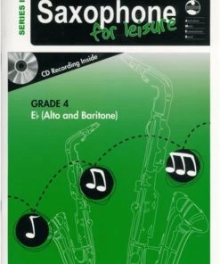 Hal Leonard AMEB SAXOPHONE FOR LEISURE GRADE 4 E FLAT BK/CD SER 1 Books