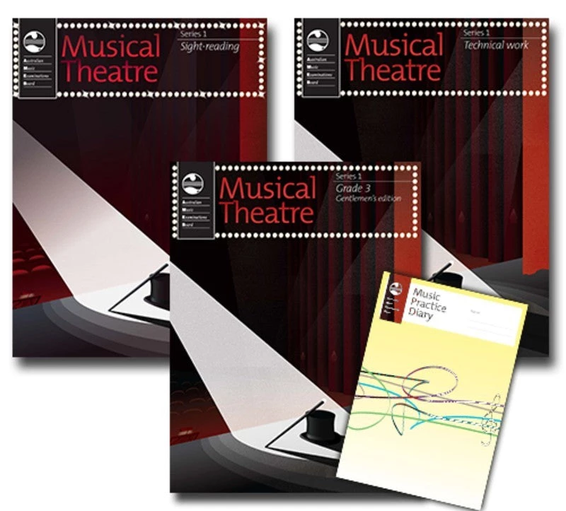 Hal Leonard AMEB MUSICAL THEATRE SERIES 1 GR 3 MENS STD PACK Books 1 Hal Leonard AMEB MUSICAL THEATRE SERIES 1 GR 3 MENS STD PACK Books
