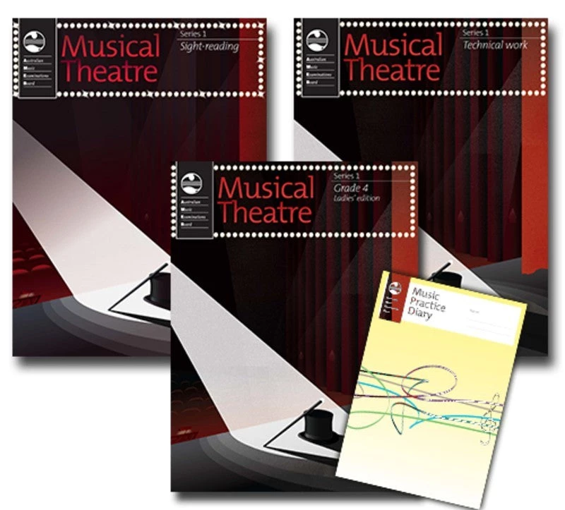Hal Leonard Books AMEB MUSICAL THEATRE SERIES 1 GR 4 LADIES STD PACK 1 Hal Leonard Books AMEB MUSICAL THEATRE SERIES 1 GR 4 LADIES STD PACK