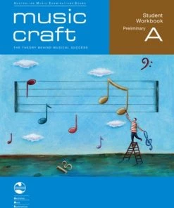 Hal Leonard AMEB MUSIC CRAFT STUDENT WORKBOOK PRELIM GR A BK/2CDS
