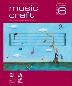 Hal Leonard Books AMEB MUSIC CRAFT GR 6 ESSENTIAL EXERCISES BK/2CDS