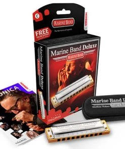 PRO MUSIC HOHNER MARINE BAND DELUXE F Harmonicas