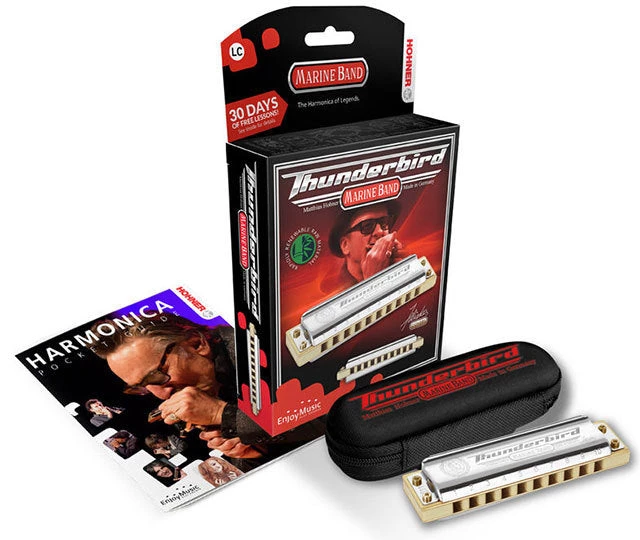 PRO MUSIC Harmonicas HOHNER THUNDERBIRD LOW A MAJOR 1 PRO MUSIC Harmonicas HOHNER THUNDERBIRD LOW A MAJOR
