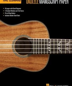 HAL LEONARD UKULELE MANUSCRIPT PAPER