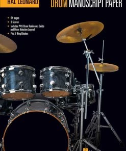 Hal Leonard Books DRUM MANUSCRIPT PAPER