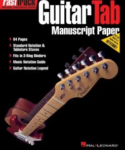 Hal Leonard FASTTRACK GUITAR TAB MANUSCRIPT PAPER Books