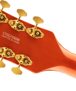 Fender Gretsch G5422TG Electromatic® Classic Hollow Body Double-Cut With Bigsby® And Gold Hardware, Laurel Fingerboard, Orange Stain 11 Fender Gretsch G5422TG Electromatic® Classic Hollow Body Double-Cut With Bigsby® And Gold Hardware, Laurel Fingerboard, Orange Stain