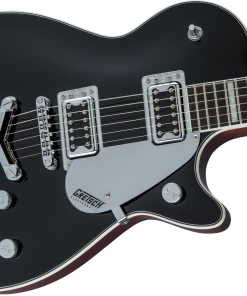 Fender Gretsch G5220 Electromatic Jet BT Single-Cut With V-Stoptail, Black Walnut Fingerboard, Black Gretsch Guitars 12 Fender Gretsch G5220 Electromatic Jet BT Single-Cut With V-Stoptail, Black Walnut Fingerboard, Black Gretsch Guitars