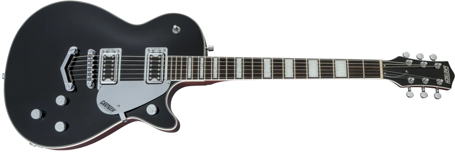 Fender Gretsch G5220 Electromatic Jet BT Single-Cut With V-Stoptail, Black Walnut Fingerboard, Black Gretsch Guitars 4 Fender Gretsch G5220 Electromatic Jet BT Single-Cut With V-Stoptail, Black Walnut Fingerboard, Black Gretsch Guitars