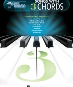 Hal Leonard E-Z Play Today Volume 24 - Songs With 3 Chords For Keyboard Books