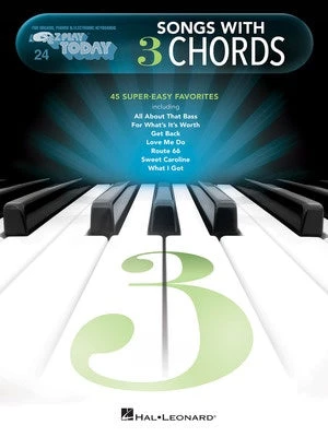 Hal Leonard E-Z Play Today Volume 24 - Songs With 3 Chords For Keyboard Books 1 Hal Leonard E-Z Play Today Volume 24 - Songs With 3 Chords For Keyboard Books