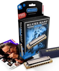 PRO MUSIC HOHNER BLUES HARP F Harmonicas