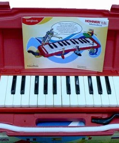PRO MUSIC Hohner Kids 26-Key Melodica In Red Melodicas