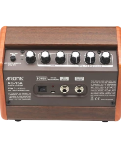 National Portable Amps Aroma AG-15A 15W Acoustic Guitar Rechargeable Amplifier