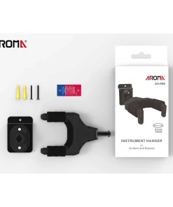 National Aroma AH-89S Locking Guitar Wall Hanger Slat Wall Mount Guitar Stands