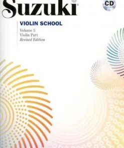 Hal Leonard SUZUKI VIOLIN SCHOOL BK 5 BK/CD VLN PART NEW ED