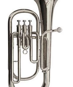 PRO MUSIC Other Brass And Wind Instruments .MICHAEL Bb BARITONE HORN-SILVER