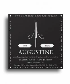 PRO MUSIC Augustine Classic Black Strings - Regular Tension Trebles / Low Tension Basses
