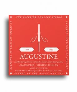 PRO MUSIC Augustine Classic Red Strings - Regular Tension Trebles / Medium Tension Basses