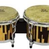 PRO MUSIC A Tempo 7 & 8-1/2" Jaspe Dos Tonos Series Bongos