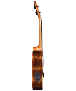 National Barnes & Mullins BMUK5CE Concert Walnut Ukulele With Pickup Concert Ukuleles