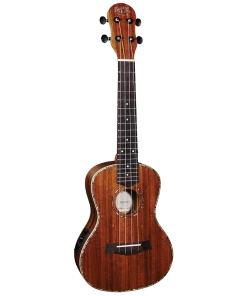 National Concert Ukuleles Barnes & Mullins BMUK7CE Concert Koa Ukulele With Pickup