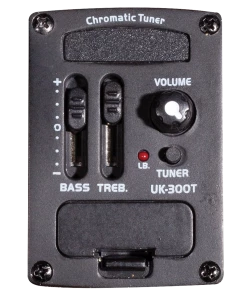 National Concert Ukuleles Barnes & Mullins BMUK7CE Concert Koa Ukulele With Pickup