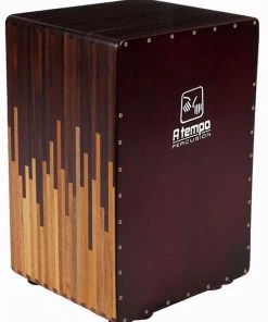 Maxx Music online store 16 PRO MUSIC A Tempo Percussion Cascada Tuneable Flamenco Cajon In Natural Gloss Finish Cajons