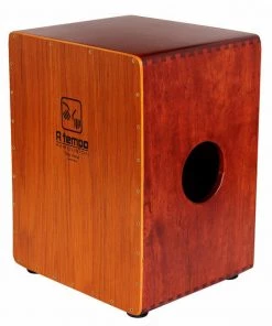 PRO MUSIC A Tempo Percussion Dos Voces Double-Sided Cajon In Natural Finish