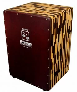 PRO MUSIC Cajons A Tempo Jaspe Dos Tonos Series Cajon With Tuning System
