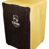 PRO MUSIC Cajons A Tempo Performance Series Cajon In Java Stripe Matte