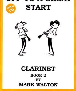 Hal Leonard Books OFF TO A GREAT START CLARINET BK 2 BK/CD