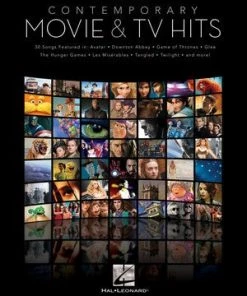 Hal Leonard Books Contemporary Movie & TV Hits - PVG