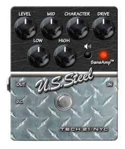 National Pedals TECH 21 Character US Steel