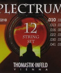 National Thomastik AC210 Plectrum Bronze Acoustic Guitar Strings 12-String