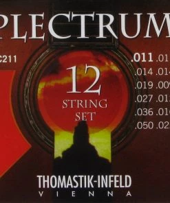 National Thomastik AC211 Plectrum Bronze Acoustic Guitar Strings 12-String