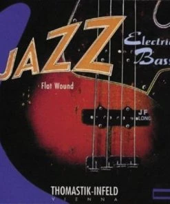 National Thomastik JF345 Electric Bass Guitar 5 String Set Flat Wound