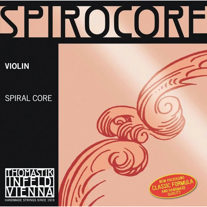 National Thomastik S15A Spirocore Violin String Set With Chrome E 1 National Thomastik S15A Spirocore Violin String Set With Chrome E