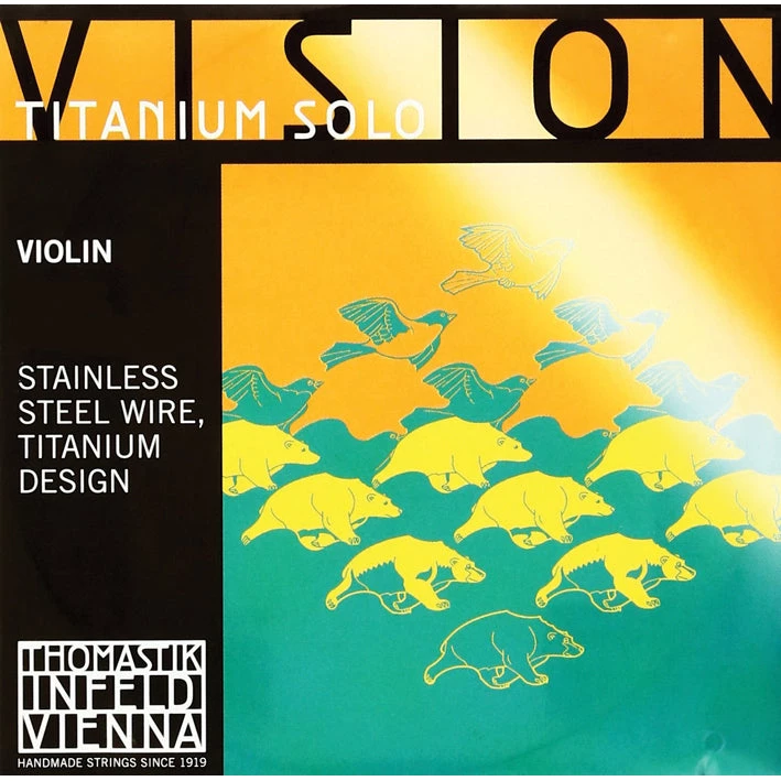 National Thomastik VIT01 Vision Titanium Solo Violin 'E' String Strings 1 National Thomastik VIT01 Vision Titanium Solo Violin 'E' String Strings
