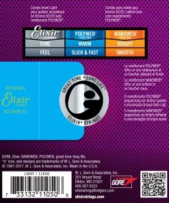 National Elixir 11050 Polyweb 80/20 Light 12-53 5 National Elixir 11050 Polyweb 80/20 Light 12-53