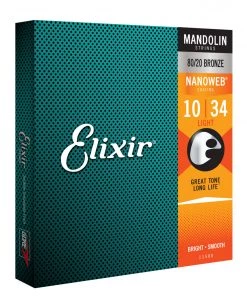 National Strings Elixir 11500 Nanoweb Mandolin Light 10-34