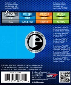 National Strings Elixir 12050 Polyweb Electric Light 10-46 5 National Strings Elixir 12050 Polyweb Electric Light 10-46