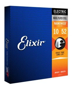 National Strings Elixir 12077 Nanoweb Electric Light-Heavy 10-52