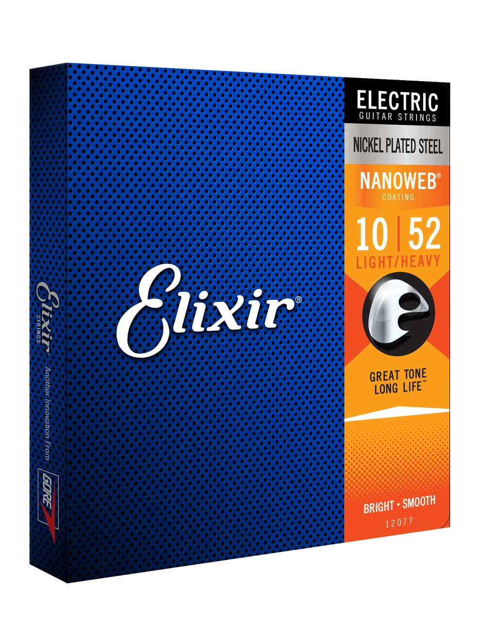National Strings Elixir 12077 Nanoweb Electric Light-Heavy 10-52 2 National Strings Elixir 12077 Nanoweb Electric Light-Heavy 10-52