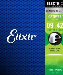 National Elixir 19002 Optiweb Electric 9-42 Super Light Strings