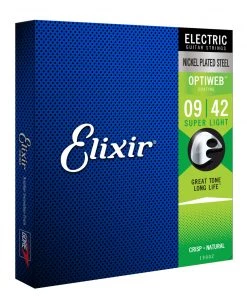 National Elixir 19002 Optiweb Electric 9-42 Super Light Strings